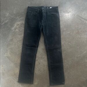 Black Corduroy Pants